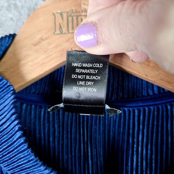 Soho Apparel Womens Bomber Jacket XL Purple Pleated Lightweight Ribbed Zip Up - Picture 7 of 10